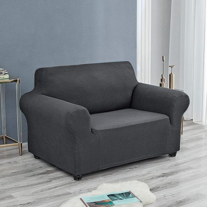 Joccun Stretch Chair Couch Cover, 1-Piece Sofa Slipcover Spandex Jacquard - Image 4