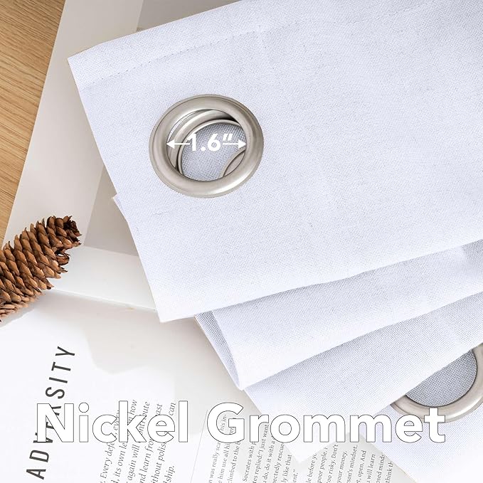 H.VERSAILTEX Elegant Natural Linen Blended Energy Efficient Light Filtering - Image 5
