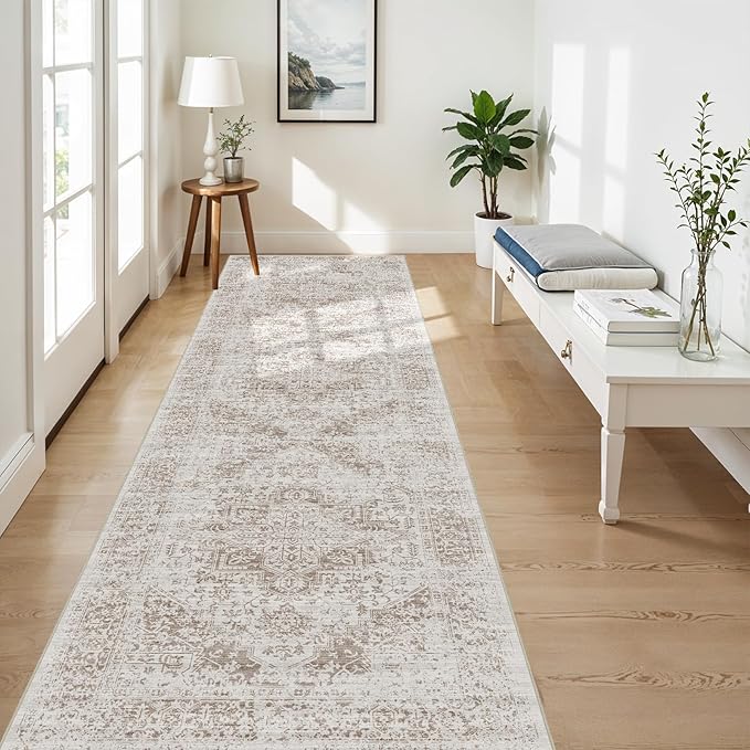 4x10 Washable Hallway Runner Rug - Image 4