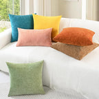 CaliTime Fall Throw Pillow Covers Decorative 12 X 20 Inches Pack of 2 Cozy - Image 4