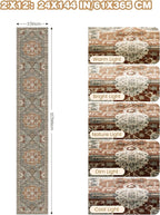 Hallway Runner Rug 2x12, Extra Long Washable Runner Rugs - Image 2