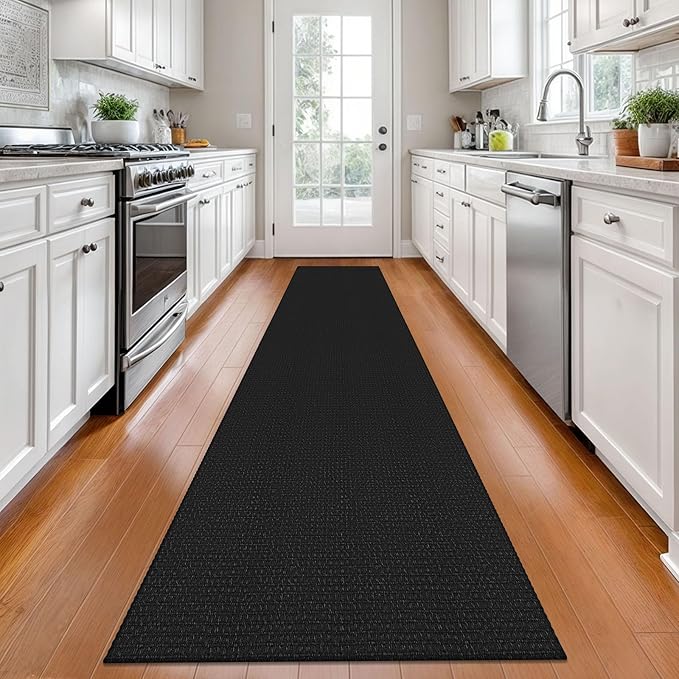 KOZYFLY Long Runners for Hallways 2x12 ft Washable Kitchen Runner Non Slip - Image 2