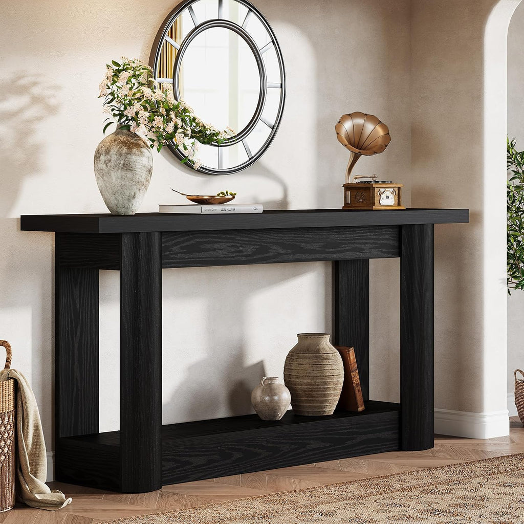 Tribesigns 63" Modern Console Table, Narrow Long Sofa Table Behind Couch