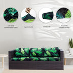 8Pcs Stretch Patio Cushion Covers, Outdoor Couch Covers Replacement, Outdoor - Image 3
