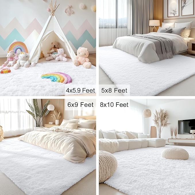 OLANLY 6x8 Machine Washable Large Area Rugs - Image 6