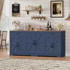 BOTLOG 71” Large Sideboard Buffet Cabinet with Storage