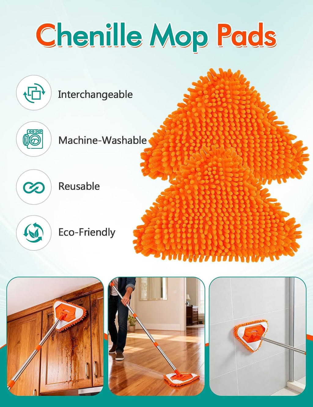 Microfiber Duster Kit, Duster for Cleaning with Long Handle (14PCS)
