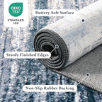 Rugflix 9x12 Large Area Rug, Washable Rug - Image 2