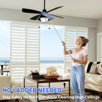 Duster Extended Handle & Long Duster, Compatible with Swiffer, 65.7"
