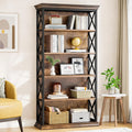 Tribesigns 6-Tier Bookcase, 71 Inches Industrial Bookshelves and Bookcase