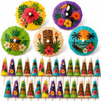 252 Pcs Cocktail Accessories for Drinks - Tiki Bar Cocktail Picks
