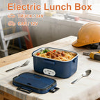 Nifogo Electric Lunch Box for Adults Men 100W 1.8L, 12V/24V/110V