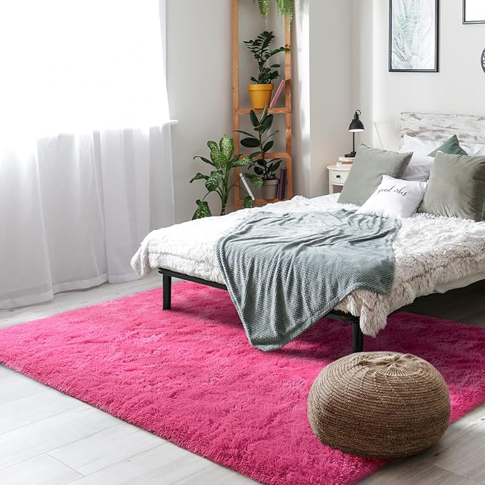 Amearea Premium Soft Area Rug 4x5.3 Feet, Fluffy Carpet - Image 5
