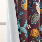Topfinel Rust Boho Floral Curtains 90 Inches Long 2 Panels Unique Luxury - Image 8