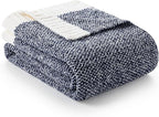 Snuggle Sac Heather Navy Throw Blanket by SnuggleSac