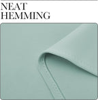 NICETOWN Blackout Curtains for Living Curtains, Aqua Blue, 2 Panels, 42 by 84 - Image 7