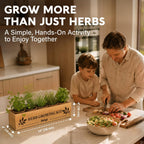 Indoor Herb Garden Kit, Herb Growing Kit for Kitchen and Windowsill