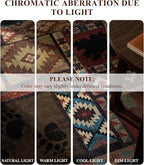Rustic Cabin Hallway Runner Rug 2'8"x8' - Image 7