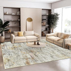 6x9 Area Rug for Living Room Washable 6x9 Non-Slip Modern Abstract Rugs for - Image 9