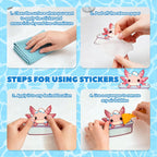 Kids Bathtub Mat Non Slip with 17PCS Bathtub Stickers for Toddlers
