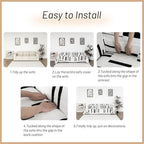 MYSKY HOME Sofa Covers for Sectional Sofa, Couch Cover for Dogs, Couch Covers - Image 6