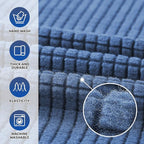 KEKUOU Stretch Oversized Sofa Slipcover 1 Piece Couch Sofa Cover Furniture - Image 3