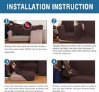 H.VERSAILTEX 3 Piece Stretch Sofa Covers - Image 7
