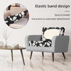 8Pcs Stretch Patio Cushion Covers, Outdoor Couch Covers Replacement, Outdoor - Image 5