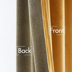 MIULEE Velvet Curtains 2 Panels Luxury Blackout Curtains - Image 6