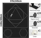 BKSAI 100% Blackout Window Cover, Portable Magnetic Black Out Curtains - Image 6