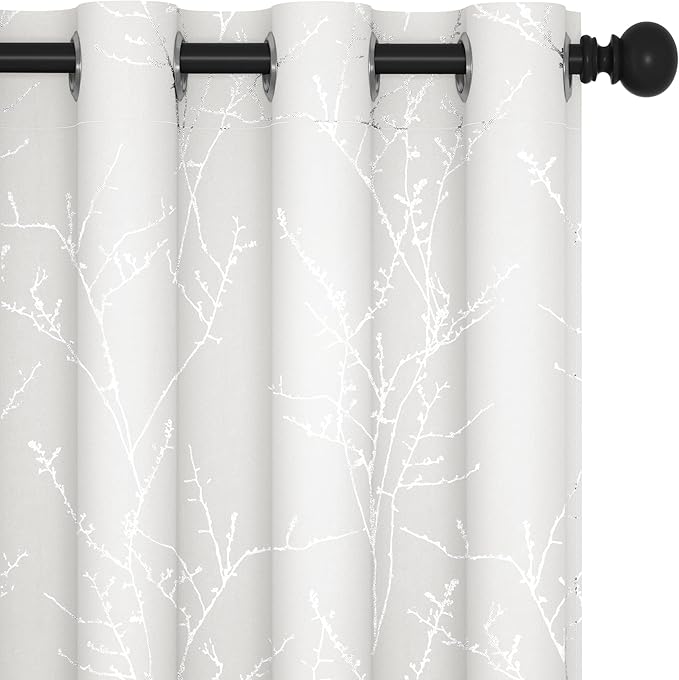 Deconovo Room Darkening Curtains, Thermal Insulated & Noise Reducing Drapes by Deconovo