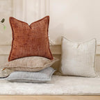 HPUK Fall Chenille Soft Throw Pillow Covers 18x18 Set of 2, Accent Cushion - Image 6