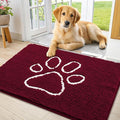 Smiry Dog Door Mat for Muddy Paws, Absorbent Dirt Trapper Non Slip Quick Dry by Smiry