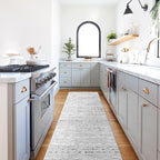 Washable Moroccan 2'6"x12' Hallway Rug - Image 3
