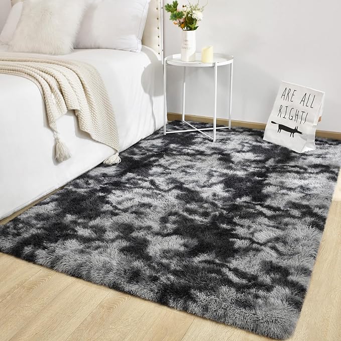 TWINNIS Super Soft Shaggy Rugs Fluffy Carpets 6x9 Feet, Indoor Modern Plush - Image 7