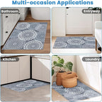 StepRite Runner Rug 2 x 3 ft, Washable Rugs, Hallway Runner Rugs, Kitchen - Image 6