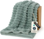 Bedsure GentleSoft Sage Green Throw Blanket by BEDSURE