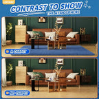 LOCHAS Ultra Soft Indoor Modern Area Rugs Fluffy Living Room Carpets - Image 5