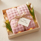 Bedsure 3D Fleece Bubble Blanket - Image 9