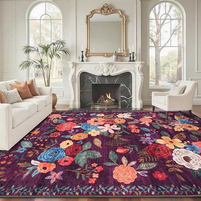 Living Room Rugs, Area Rugs 5x8 Rug - Image 5