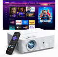 ELEPHAS Roku TV Smart Projector with Wi-Fi and Bluetooth