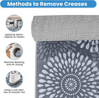 StepRite Runner Rug 2.5 x 8 ft, Washable Rugs, Hallway Runner Rugs, Kitchen - Image 5