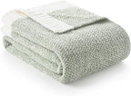 Snuggle Sac Sage Green Throw Blanket 50"x70", Super Soft Warm Microfiber by SnuggleSac