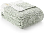 Snuggle Sac Heather Sage Green Blanket by SnuggleSac