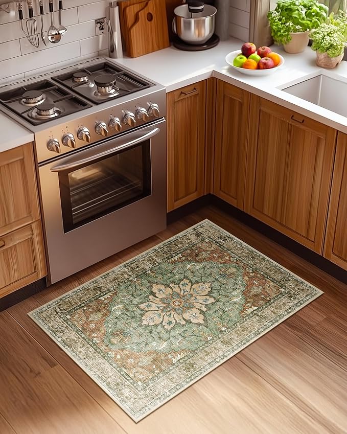 RELEANY Area Rugs 2'x3' Kitchen Rugs Entry Rug Small Rugs - Image 9