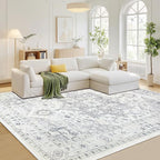 Area Rug 8x10 Washable Area Rugs by Srugn