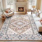 Lofus 9x12 Area Rugs for Living Room, Washable Area Rug, Rugs for Bedroom by Lofus