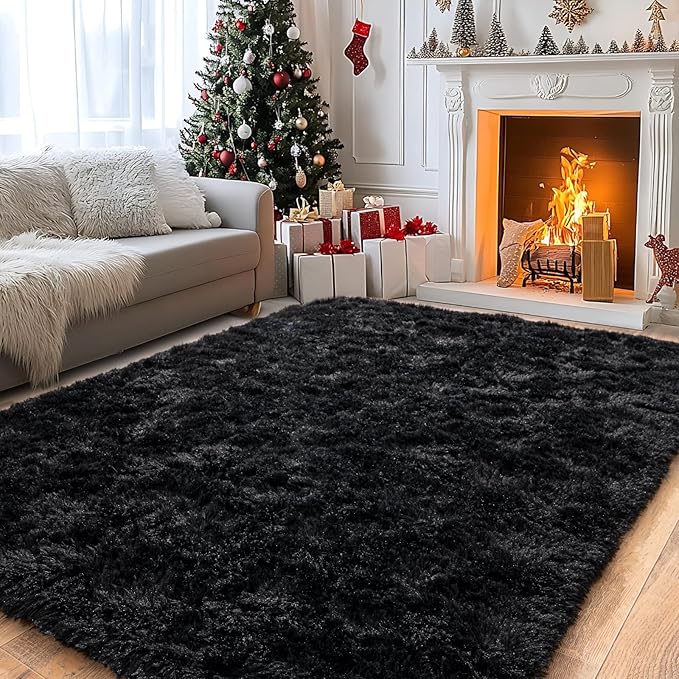 Pionblank Large Rug for Living Room 6x9 Feet, Modern Soft Shag Area Rug by PIONBLANK