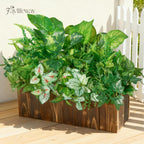 12 Bundles Artificial Plants Outdoor, UV Resistant Greenery