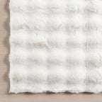 nuLOOM Jeni Off-White, Solid Faux Rabbit, Fluffy and Cozy, High Traffic - Image 7